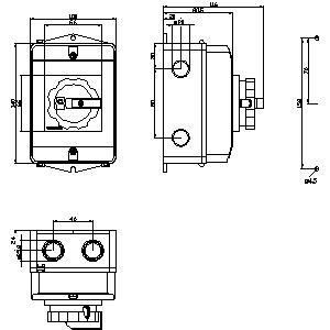 PLC 3LD2064-1GP53-0US2 Basisgeräte Trennschalter für industrielle Anwendungen