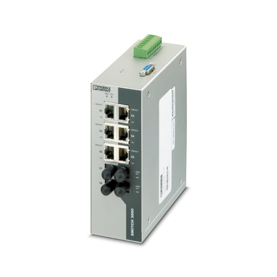 Schutzniveau IP20 Phoenix Contact Industrial Ethernet Switch FL SWITCH 3006T-2FX ST