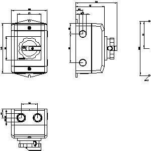 PLC 3LD2064-1TC53 Grundgeräte Trennschalter für eine reibungslose Stromverteilung
