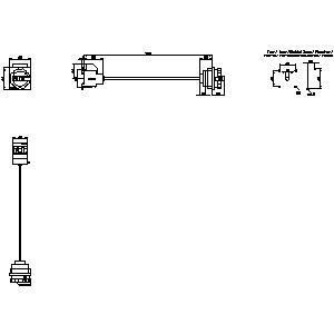 PLC 3LD2113-0TK53 Grundausrüstung zum Trennschalter für das Stromverteilsystem