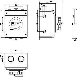 PLC 3LD2165-4VD53 Basisgeräte Trennschalter für industrielle Anwendungen