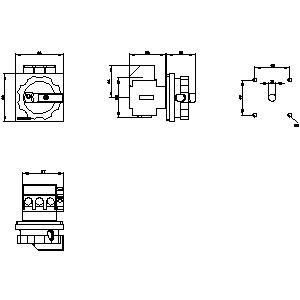 PLC 3LD2203-1TP53 Basisgeräte Trennschalter für industrielle Anwendungen