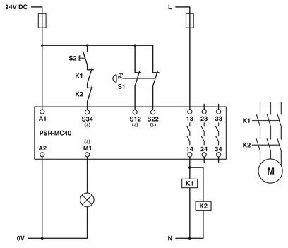 Phoenix-Kontakt PSR-MC40-3NO-1DO-24DC-SC Sicherheitsrelais für Notstoppschutz