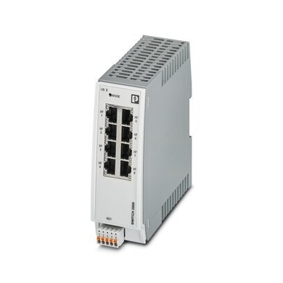 Sichere Verbindung mit FL SWITCH 2008 Industrial Ethernet Switch von Phoenix Contact
