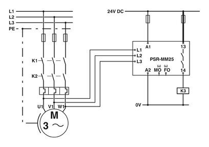 Sicherheitsrelais PSR-MM25-1NO-2DO-24DC-SP durch Phoenix-Kontaktspannungsschutz