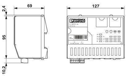 Phoenix Contact FL SWITCH IRT 4TX Industrie-Ethernet-Schalter für nahtlose Integration
