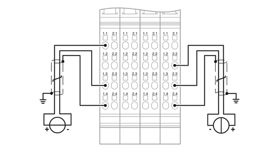 2861412 IB IL AI 8/SF-PAC Phoenix-Analogkontaktmodul mit IP20-Schutzniveau