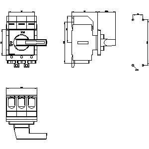 Aktualisieren Sie Ihre Stromsteuerung mit PLC 3LD2430-0TK11 Basic Devices Disconnecting Switch