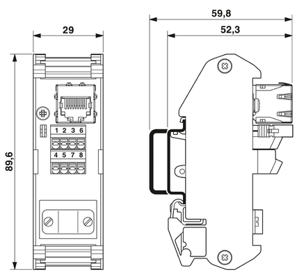 Aktualisieren Sie Ihre Netzwerkverbindungen mit FL-PP-RJ45-SCC Patch Panel von Phoenix Contact
