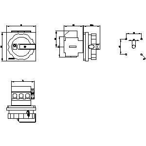 Industrie-PLC 3LD2504-1TP51 Grundgeräte Trennschalter