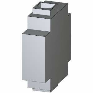 Kontinuierlicher 3LD9220-2C PLC-Neutralleiter/PE-Terminal für Bodenbefestigungszubehör