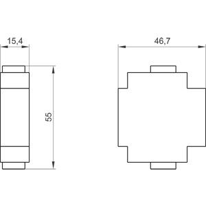Kontinuierlicher 3LD9220-2C PLC-Neutralleiter/PE-Terminal für Bodenbefestigungszubehör