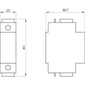 Leading Switching PLC 3LD9280-0C Neutralleiter für die Bodenmontage