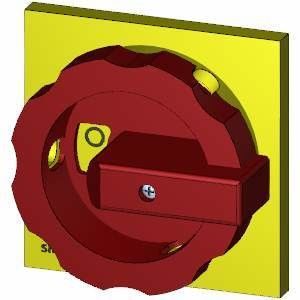 PLC 3LD9284-3D Drehvorrichtung in Rot/Gelb für eine reibungslose und genaue Positionierung