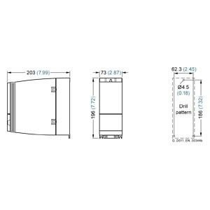 Industrielle Leistung Siemens Kompaktumwandler SINAMICS G120C FSA 6SL3210-1KE18-8UF1