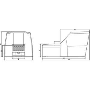 Siemens 3SE2924-3AA20 3SE29 Sicherheits-Fußschalter-Abdeckung mit Standardmax. Spannung
