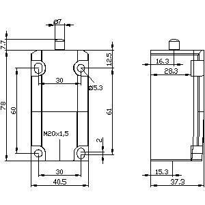 Weiterentwickelte Technologie Siemens 3SE5112-0LA00 Positionsschalter für Industrie