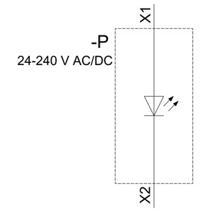 Vorstehende Montage Siemens 3SU1401-1BH40-1AA0 SIRIUS ACT LED-Modul mit Schraubterminal