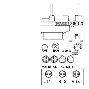 PROTECTIVE Siemens 3RU6126-4CB0 Überlastrelais 34...40 A Größe S0 Klasse 10 für Kontaktlast