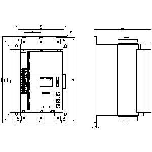 Schlanker Starter 3RW5224-1AC14 SIRIUS Soft Starter mit Schraubendeckern und analogen Ausgang