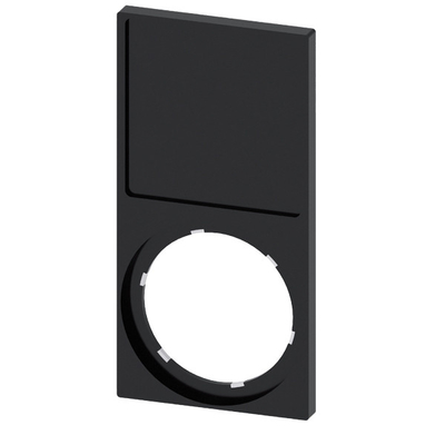 Siemens 3SU1900-0AQ10-0AA0 SIRIUS ACT 22 mm Quadrat Klebe-Etikettenhalter für Etikettenplatten