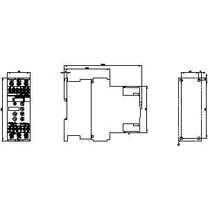 Siemens 3RW40 Soft Starter Größe S0 Schrauben Endgeräte Umgehung Thermistor Motor Schutz