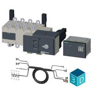 Siemens 3KC7438-0CA22-0CA3 Automatische Schaltanlage mit kompakter Konstruktion