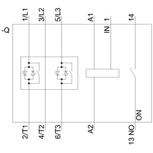 Siemens 3RW3036-1BB14 3RW30 Soft Starter Größe S2 Schrauben Endgeräte Umgehungssicherheit