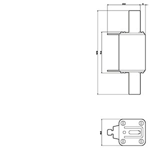 Siemens 3NA3240 LV HRC Sicherungsknoten GL/GG mit Frontanzeiger Größe 2 AC 500V/DC 440V