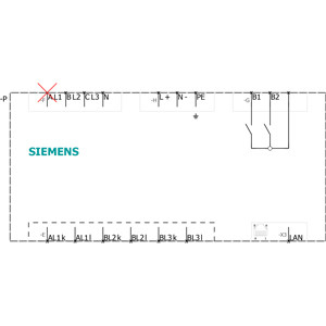 7KM PAC5100/5200 Messgerät DIN-Rail Power Meter 7KM5412-6CA00-1EA8 von Siemens