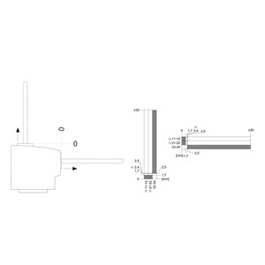 Siemens 3SE5322-0SB21 Kunststoff-Positionsschalter mit M20 x 1 5 Gewinde und Solenoidschloss