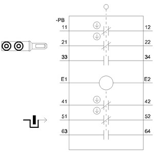 Siemens 3SE5322-0SB21 Kunststoff-Positionsschalter mit M20 x 1 5 Gewinde und Solenoidschloss