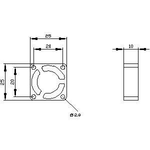 Top-Ventilator für SIEMENS 3RW4928-8VB00 SIRIUS Weichstarter Zubehör und Ersatzteile S0