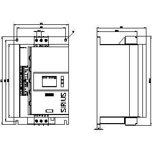 Siemens 3RW5217-1AC14 SIRIUS Soft Starter mit Schraubterminals und analogen Ausgang
