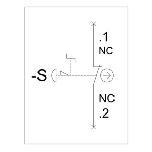 22 mm rundes Gehäuse für Befehlseinrichtungen Schraubterminal Bodenbefestigung 3SU1801-0NA00-2AC2