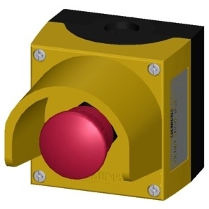 22 mm rundes Gehäuse für Befehlseinrichtungen Schraubterminal Bodenbefestigung 3SU1801-0NA00-2AC2
