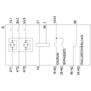 75 kw 3RW4047-1BB15 3RW40 Weichstarter Größe S3 mit Bypass- und Schraubterminals Energie