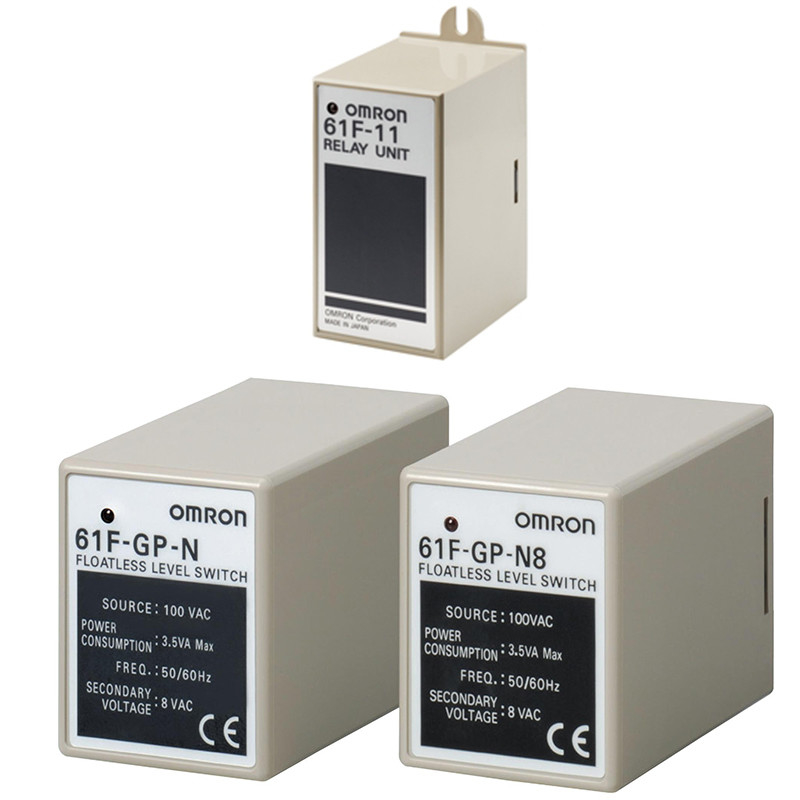 Omron 61F-GP-N8 220VAC Industrieautomationssteuerungsrelais mit einfacher Installation