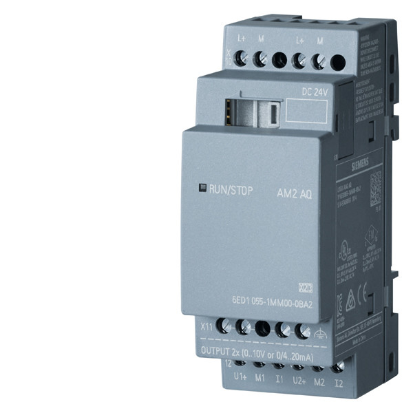 2 Analog-Ausgänge AM2 AQ Erweiterungsmodul 6ED1055-1MM00-0BA2 für LOGO 8 Produkte