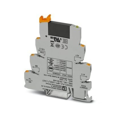 PLC-OPT-24DC/24DC/2/ACT Festkörper-Relee-Modul mit 24V Gleichstrom-Eingang und -Ausgang 2900376