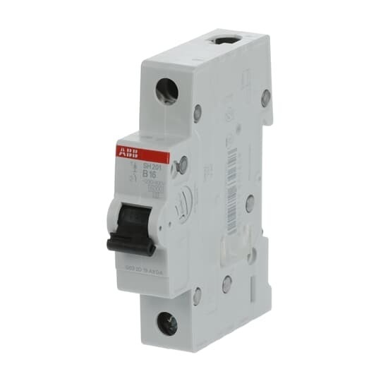1P BCD Kurve B 16A Miniaturschalter MCB SH201-B16 mit 1 Pol B