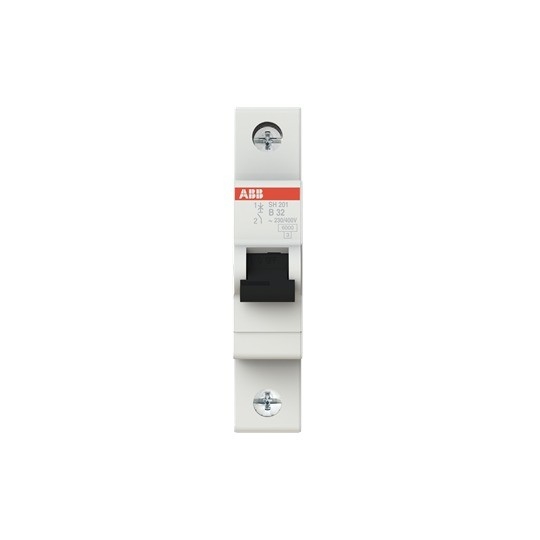 32 Ein Miniatur-Schaltkreislaufbrecher MCB SH201-B32 Nennfrequenz 50Hz 1P B 220V 220V