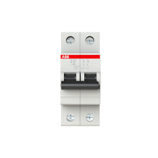 MCB SH202-B32 Miniatur-Schaltungsschalter 2P B 32 A geeignet für verschiedene Umgebungen