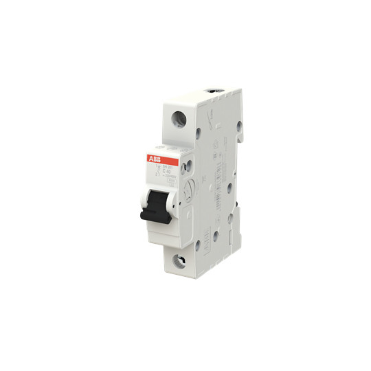 40 A MCB SH201-C40 Miniatur-Schaltkreislaufbrecher Zahl des Pols 1 Nennfrequenz Hz 50