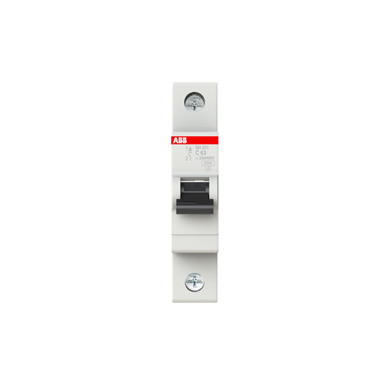 63A C Miniaturschalter MCB SH201-C63 Nennfrequenz Hz 50 Nennspannung 220