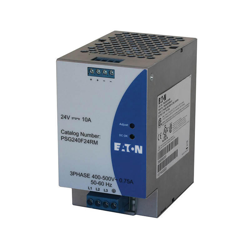 Stabile PSG240F24RM 3-Phasen-Stromversorgung 400-500VAC/24VDC 10A für die industrielle Automatisierung