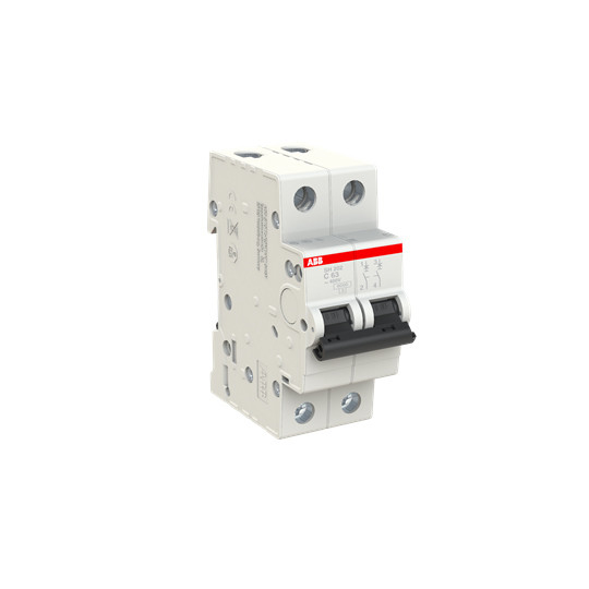MCB SH202-C63 Miniaturschalter 2P C Nennfrequenz Hz 50 Nennstrom 63A