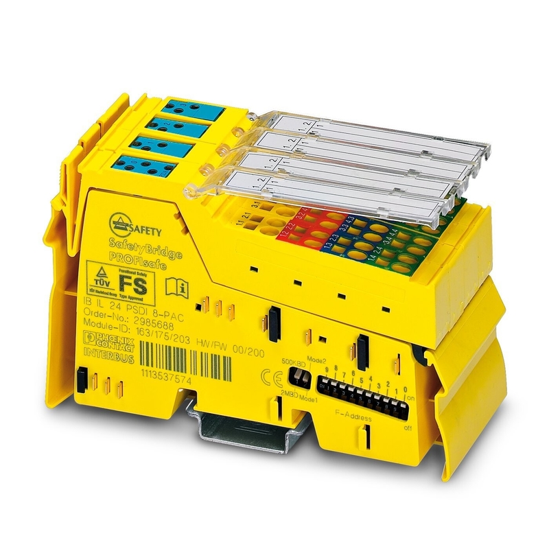 IB IL 24 PSDI 8-PAC 2985688 Phoenix-Kontaktsicherheitsmodul mit Schutzniveau IP20