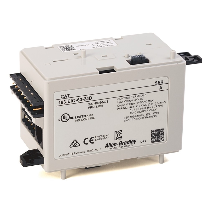 193-EIO-63-24D Elektronisches Ein-/Aussteuerungsmodul 6 In / 3 Out 24V Gleichstrom ab A-B zur Steuerung