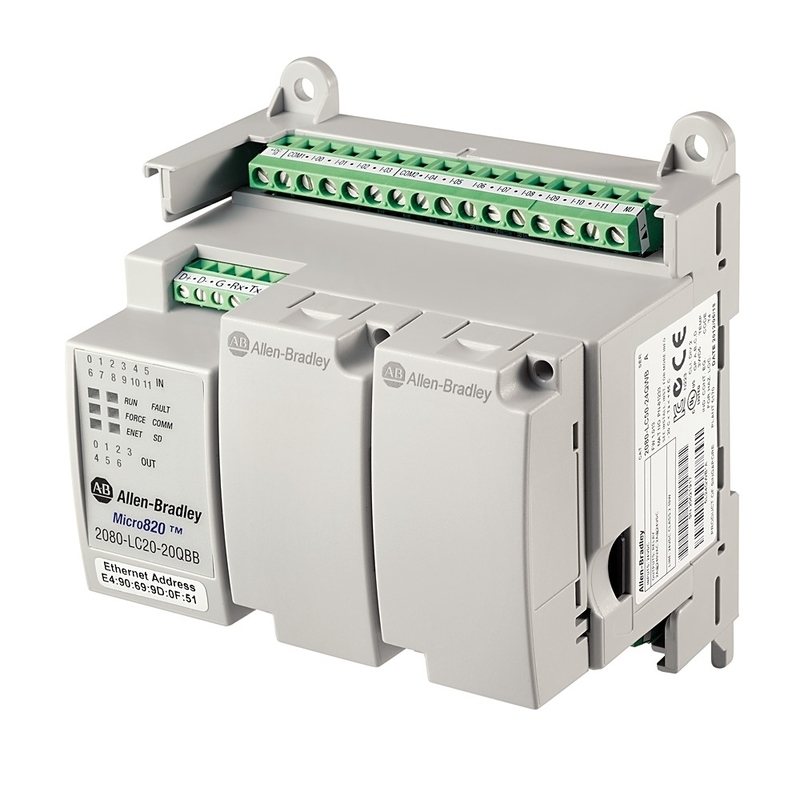 2080-LC20-20QBBK Kommunikationsoberfläche Andere Micro820 20 I/O ENet/IP Steuerung CC